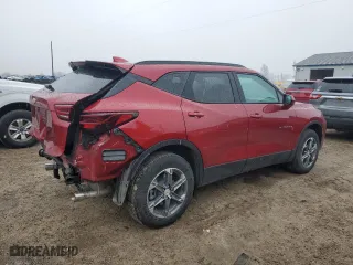 2024 Chevrolet Blazer LT with VIN 3GNKBHR43RS165920, listed as a Copart auction lot 51974995 with 11,871 mi miles and Salvage Title. Bid and sale history available at carsss.com. Image 3.