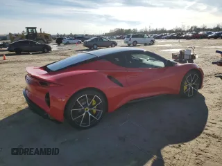 2024 Lotus Emira First Edition z VIN SCCLEKAX7RHB12137, wystawiony jako Copart lot #41454275 z przebiegiem Nie podano mil oraz Nie do naprawy. Historia ofert i sprzedaży dostępna na DreamBid. Obrazek 3.