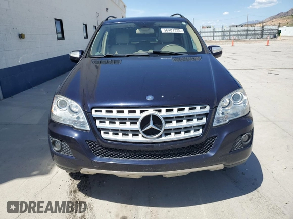 2009 Mercedes-Benz M 350 with VIN 4JGBB86E99A444940, listed as a Copart auction lot 56407335 with 168,156 mi miles and Clean Title. Bid and sale history available at DreamBid. Image 5.