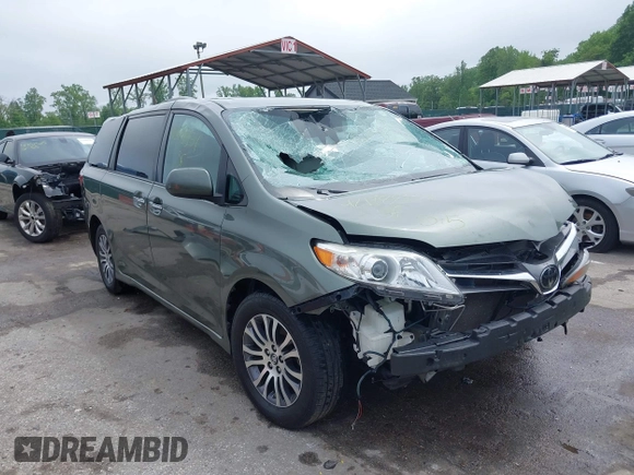 2020 Toyota Sienna XLE Auto Access Seat z VIN 5TDYZ3DC6LS021788, wystawiony jako IAAI lot #42178834 z przebiegiem 132 107 mil mil oraz . Historia ofert i sprzedaży dostępna na DreamBid. Obrazek 1.