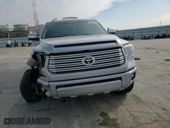 2017 Toyota Tundra Platinum with VIN 5TFAW5F10HX642253, listed as a Copart auction lot 88500185 with 201,722 mi miles and Salvage title. Bid and sale history available at DreamBid. Image 10.