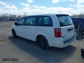 2010 Dodge Grand Caravan SE with VIN 2D4RN4DE0AR107498, listed as a IAAI auction lot 42048596 with 242,643 mi miles. Bid and sale history available at carsss.com. Image 3.