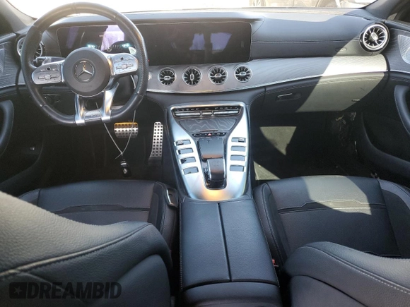 2021 Mercedes-Benz AMG GT 43 with VIN W1K7X5KB9MA037608, listed as a Copart auction lot 43580925 with 70,245 mi miles and Clean title. Bid and sale history available at DreamBid. Image 8.