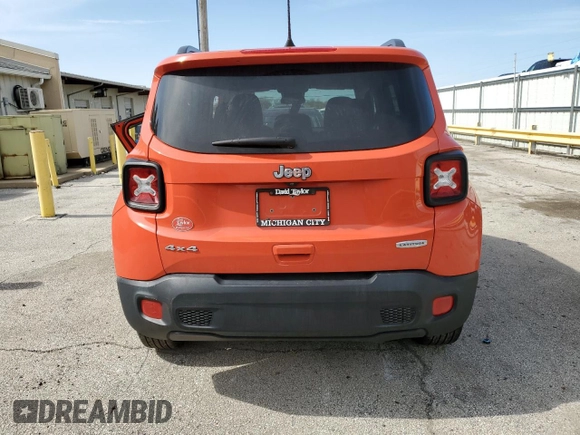 2018 Jeep Renegade Latitude с VIN ZACCJBBB6JPH88976, выставлен на аукционе Copart как лот 53188055 с пробегом 68 259 миль миль и Списание • Salvage title. История ставок и продаж доступна на DreamBid. Изображение 6.