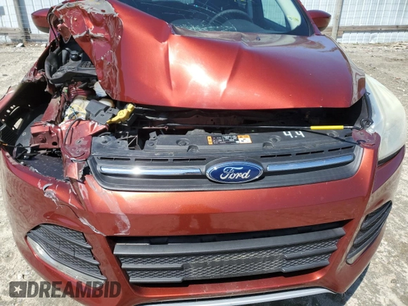 2015 Ford Escape SE with VIN 1FMCU0GX7FUC41765, listed as a Copart auction lot 52142305 with 79,684 mi miles and Salvage Title. Bid and sale history available at DreamBid. Image 14.
