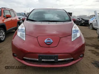 2013 Nissan LEAF SL with VIN 1N4AZ0CP7DC411814, listed as a Copart auction lot 51166825 with 40,108 mi miles and Non repairable. Bid and sale history available at DreamBid. Image 5.