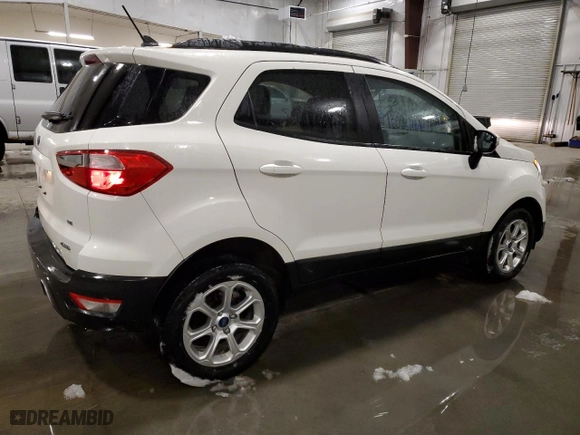 2018 Ford EcoSport SE with VIN MAJ6P1UL3JC172206, listed as a Copart auction lot 51147055 with 66,964 mi miles and Salvage Title. Bid and sale history available at carsss.com. Image 3.