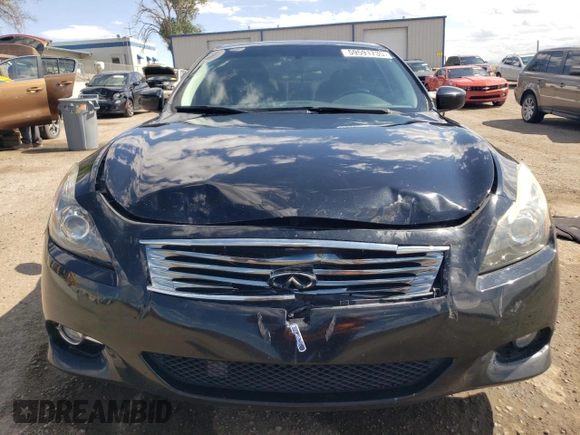 2014 Infiniti Q60 with VIN JN1CV6EL3EM132337, listed as a Copart auction lot 59591735 with 110,809 mi miles and Salvage title. Bid and sale history available at DreamBid. Image 5.