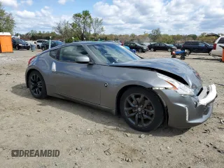 2016 Nissan 370Z with VIN JN1AZ4EH4GM934796, listed as a Copart auction lot 53451825 with 48,086 mi miles and Salvage Title. Bid and sale history available at carsss.com. Image 4.
