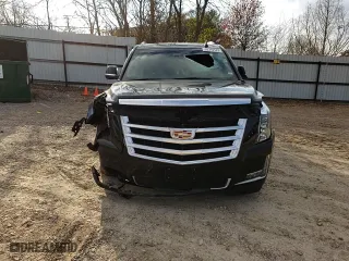 2015 Cadillac Escalade Luxury with VIN 1GYS4MKJ4FR665766, listed as a Copart auction lot 59316120 with 124,439 mi miles and Salvage Title. Bid and sale history available at carsss.com. Image 11.