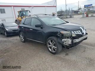 2009 Nissan Murano SL with VIN JN8AZ18W89W157461, listed as a IAAI auction lot 41701665 with 227,360 mi miles. Bid and sale history available at carsss.com. Image 1.