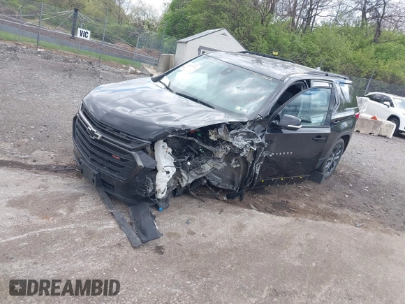 2020 Chevrolet Traverse RS with VIN 1GNEVJKW3LJ311362, listed as a IAAI auction lot 42022527 with 54,595 mi miles and . Bid and sale history available at DreamBid. Image 22.