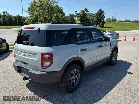 2021 Ford Bronco Sport Big Bend with VIN 3FMCR9B6XMRA20749, listed as a Copart auction lot 63786185 with 80,957 mi miles and Clean title. Bid and sale history available at DreamBid. Image 4.