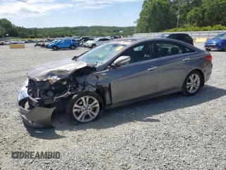 2013 Hyundai Sonata Limited z VIN 5NPEC4AC1DH656469, wystawiony jako Copart lot #57951325 z przebiegiem Nie podano mil oraz Szkoda całkowita • Salvage title. Historia ofert i sprzedaży dostępna na DreamBid. Obrazek 1.