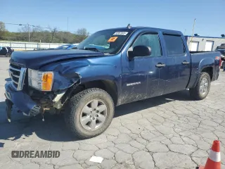 2012 GMC Sierra 1500 SLE with VIN 3GTP2VE71CG171223, listed as a Copart auction lot 52067805 with 157,329 mi miles and Salvage Title. Bid and sale history available at DreamBid. Image 1.