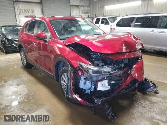 2023 Mazda CX-5 S Carbon Edition with VIN JM3KFBCM6P0140282, listed as a Copart auction lot 49908965 with 30,751 mi miles and Salvage Title. Bid and sale history available at carsss.com. Image 4.
