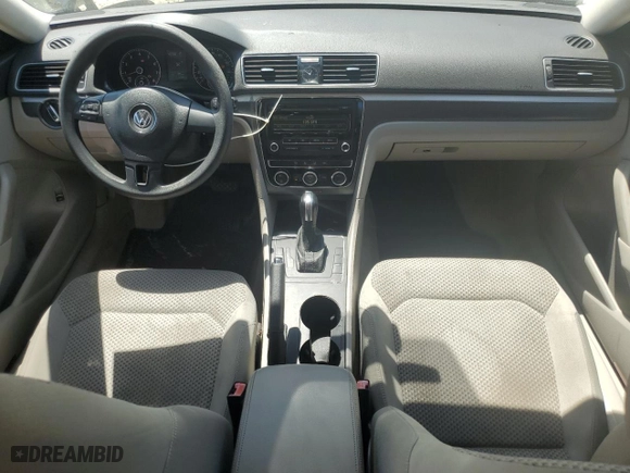 2012 Volkswagen Passat S w/Appearance with VIN 1VWAH7A37CC067029, listed as a Copart auction lot 53512515 with 141,958 mi miles and Salvage Title. Bid and sale history available at carsss.com. Image 8.