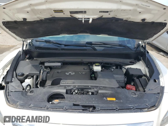 2015 Infiniti QX60 with VIN 5N1AL0MMXFC538815, listed as a Copart auction lot 62143805 with 84,910 mi miles and Salvage title. Bid and sale history available at DreamBid. Image 12.