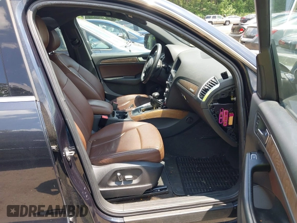2013 Audi Q5 Premium with VIN WA1CFAFP8DA071026, listed as a IAAI auction lot 42743732 with 207,041 mi miles and . Bid and sale history available at DreamBid. Image 5.