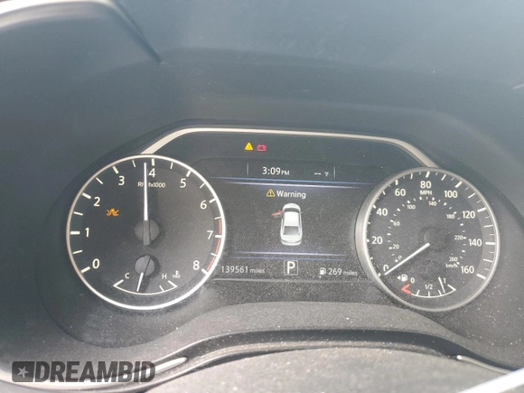 2017 Nissan Maxima S with VIN 1N4AA6AP2HC369927, listed as a Copart auction lot 42702455 with 139,561 mi miles and Salvage Title. Bid and sale history available at DreamBid. Image 9.