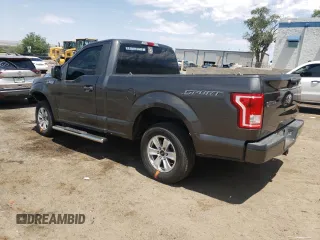 2016 Ford F-150 XL with VIN 1FTMF1C87GFA30501, listed as a Copart auction lot 60469575 with 109,017 mi miles and Salvage title. Bid and sale history available at DreamBid. Image 2.