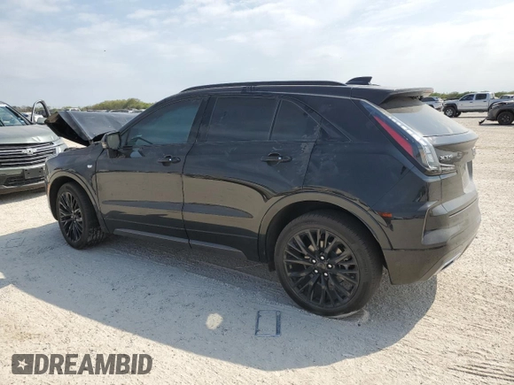 2024 Cadillac XT4 FWD Sport with VIN 1GYFZER42RF171372, listed as a Copart auction lot 76884714 with Not provided miles and Salvage title. Bid and sale history available at DreamBid. Image 2.