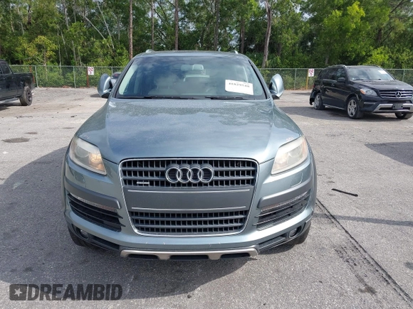 2007 Audi Q7 Premium with VIN WA1BY74LX7D068219, listed as a IAAI auction lot 41829548 with 125,071 mi miles and . Bid and sale history available at DreamBid. Image 12.