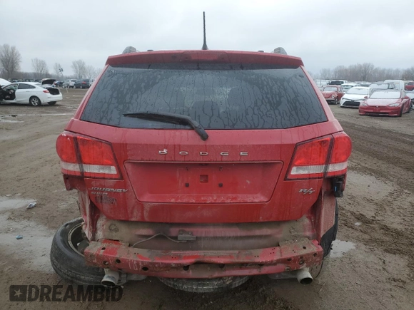 2016 Dodge Journey R/T with VIN 3C4PDDFG0GT150332, listed as a Copart auction lot 85428124 with 212,790 mi miles and Clean title. Bid and sale history available at DreamBid. Image 6.
