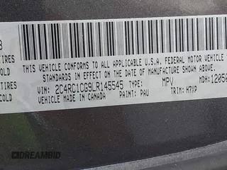 2020 Chrysler Voyager LX z VIN 2C4RC1CG9LR145545, wystawiony jako IAAI lot #41372340 z przebiegiem 48 013 mil mil oraz . Historia ofert i sprzedaży dostępna na DreamBid. Obrazek 9.