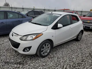 2011 Mazda 2 Sport with VIN JM1DE1HY9B0109644, listed as a Copart auction lot 86347414 with 168,443 mi miles and Salvage Title. Bid and sale history available at carsss.com. Image 1.