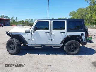 2016 Jeep Wrangler Unlimited Sport with VIN 1C4BJWDG3GL282787, listed as a IAAI auction lot 41849527 with 75,578 mi miles and . Bid and sale history available at DreamBid. Image 14.