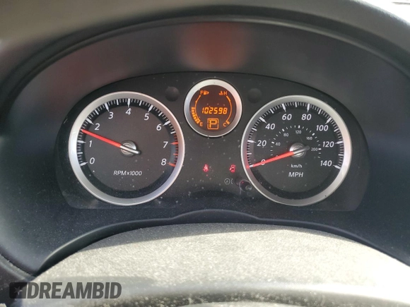 2011 Nissan Sentra 2.0 with VIN 3N1AB6AP3BL686220, listed as a Copart auction lot 58410615 with 102,598 mi miles and Salvage title. Bid and sale history available at DreamBid. Image 9.
