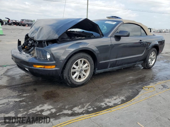2008 Ford Mustang Deluxe with VIN 1ZVHT84N485132379, listed as a Copart auction lot 55157085 with 102,490 mi miles and Salvage title. Bid and sale history available at DreamBid. Image 1.