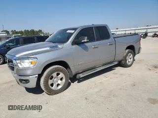 2021 Ram 1500 Big Horn with VIN 1C6SRFBT6MN784791, listed as a Copart auction lot 50239515 with 100,949 mi miles and Salvage title. Bid and sale history available at DreamBid. Image 1.