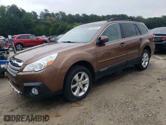 2013 Subaru Outback Limited with VIN 4S4BRBKC5D3252005, listed as a Copart auction lot 64206455 with 110,680 mi miles and Salvage title. Bid and sale history available at DreamBid. Image 1.
