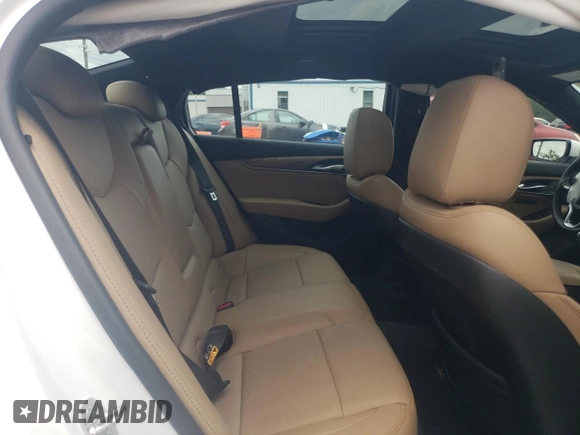 2025 Cadillac CT5 Premium Luxury with VIN 1G6DN5RWXS0101138, listed as a Copart auction lot 60369325 with 18,046 mi miles and Salvage title. Bid and sale history available at DreamBid. Image 10.