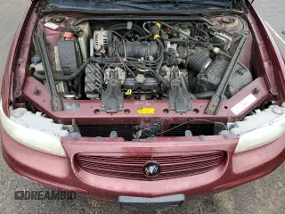 2001 Buick Regal LS with VIN 2G4WB52K111226887, listed as a Copart auction lot 75747414 with 0 mi miles and Salvage Title. Bid and sale history available at carsss.com. Image 11.