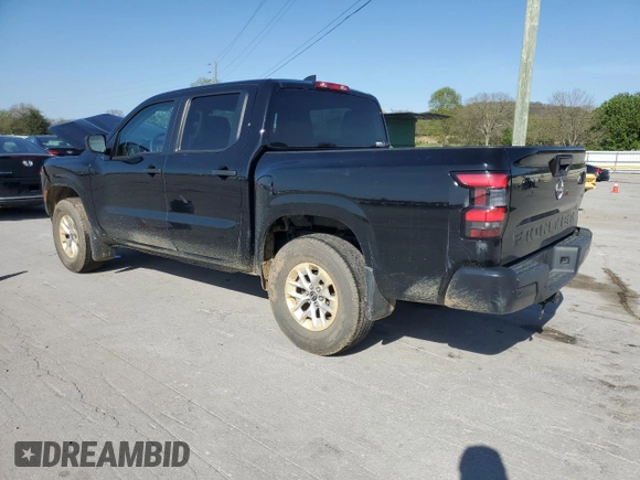 2025 Nissan Frontier S z VIN 1N6ED1EK5SN607296, wystawiony jako Copart lot #52597265 z przebiegiem 6 097 mil mil oraz Szkoda całkowita • Salvage title. Historia ofert i sprzedaży dostępna na DreamBid. Obrazek 2.