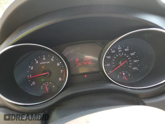 2016 Kia Sedona LX with VIN KNDMB5C15G6092159, listed as a Copart auction lot 67584274 with 143,102 mi miles and Salvage Title. Bid and sale history available at DreamBid. Image 9.