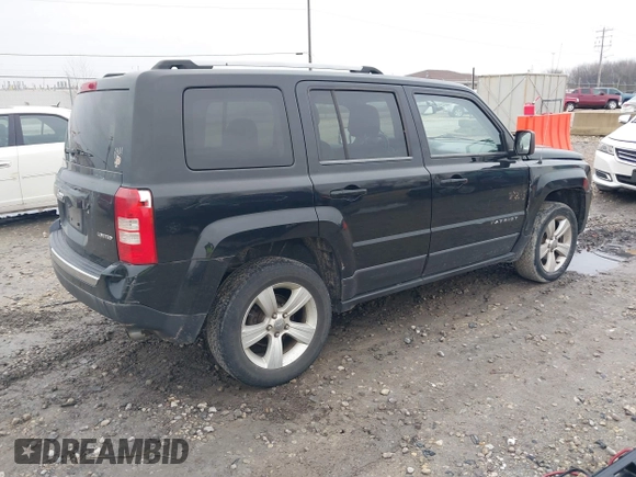 2014 Jeep Patriot Limited with VIN 1C4NJRCB7ED569805, listed as a IAAI auction lot 40854840 with 189,858 mi miles. Bid and sale history available at carsss.com. Image 4.