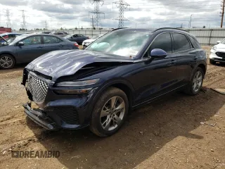 2023 Genesis GV70 Sport with VIN KMUMCDTC1PU080625, listed as a Copart auction lot 69239844 with 21,165 mi miles and Salvage Title. Bid and sale history available at DreamBid. Image 1.