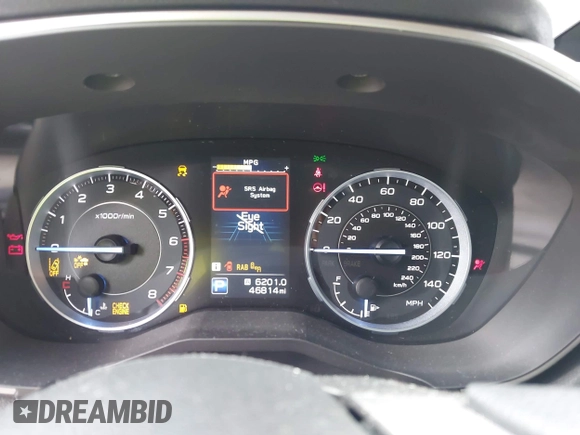 2019 Subaru Ascent Limited with VIN 4S4WMAMD8K3459159, listed as a IAAI auction lot 42151023 with 46,814 mi miles and . Bid and sale history available at DreamBid. Image 7.