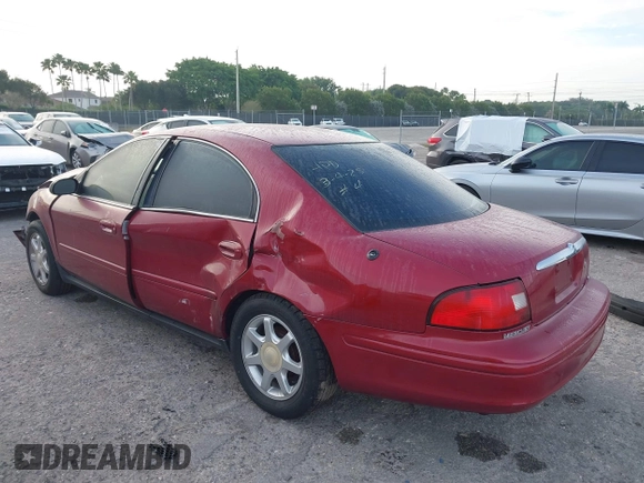 2003 Mercury Sable GS with VIN 1MEFM50U33A625231, listed as a IAAI auction lot 41857517 with 187,596 mi miles and . Bid and sale history available at DreamBid. Image 3.