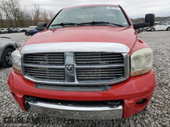 2006 Dodge Ram 2500 SLT with VIN 1D7KS28CX6J203743, listed as a Copart auction lot 80677674 with 0 mi miles and Salvage Title. Bid and sale history available at carsss.com. Image 5.