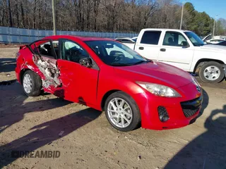 2012 Mazda 3 S Grand Touring with VIN JM1BL1W53C1658421, listed as a IAAI auction lot 41294572 with 100,875 mi miles and . Bid and sale history available at DreamBid. Image 1.