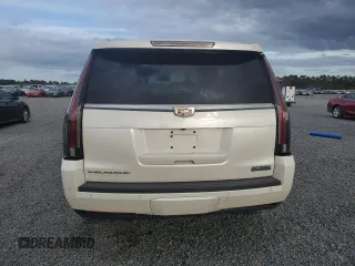 2015 Cadillac Escalade Platinum z VIN 1GYS4PKJ5FR574930, wystawiony jako Copart lot #74691204 z przebiegiem Nie podano mil oraz Szkoda całkowita • Salvage title. Historia ofert i sprzedaży dostępna na DreamBid. Obrazek 6.