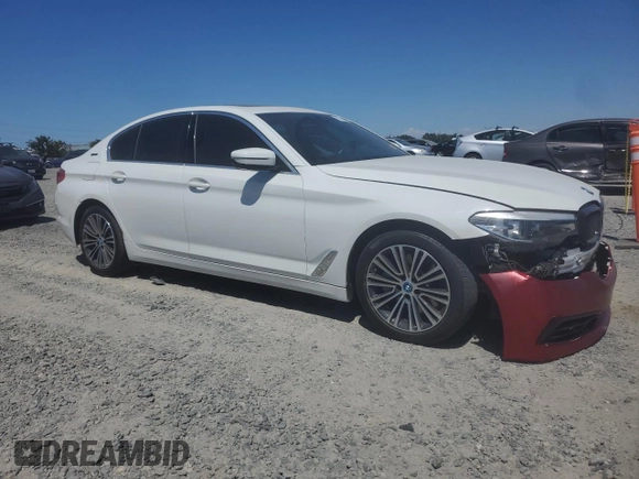 2019 BMW 5 Series 530e with VIN WBAJA9C57KB254080, listed as a Copart auction lot 63315805 with 15,492 mi miles and Clean title. Bid and sale history available at DreamBid. Image 4.