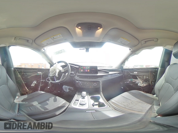 2024 Infiniti QX60 Pure with VIN 5N1DL1ES4RC351400, listed as a Copart auction lot 57036005 with 3,965 mi miles and Salvage title. Bid and sale history available at DreamBid. Image 16.