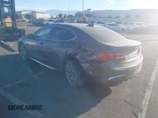 2019 Acura TLX w/Technology Pkg with VIN 19UUB2F41KA002372, listed as a IAAI auction lot 41275173 with 77,758 mi miles. Bid and sale history available at carsss.com. Image 3.