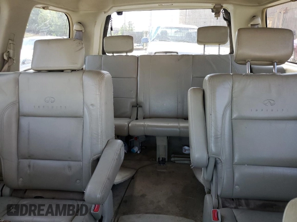2006 Infiniti QX56 с VIN 5N3AA08C76N806920, выставлен на аукционе Copart как лот 56646695 с пробегом 242 641 миль миль и Списание • Salvage title. История ставок и продаж доступна на DreamBid. Изображение 10.